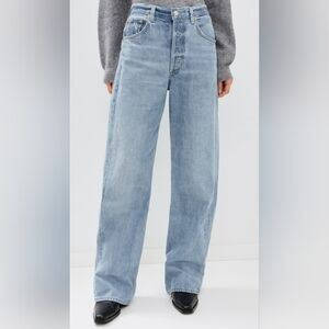 Citizens Of Humanity Light Wash Wide Leg Jeans